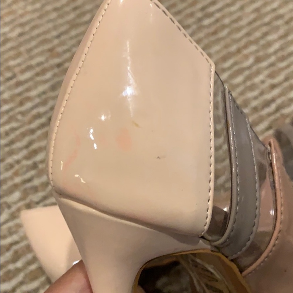 Nude Patent High Heel Stilleto - Picture 6 of 13